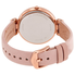 Fossil Madeline Quartz Crystal Nude Mother of Pearl Dial Ladies Watch ES4537
