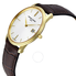 Frederique Constant Slim Line Light Grey Dial Men's Watch Fc-220nv4s5 FC-220NV4S5
