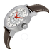Fortis Spacematic Automatic White Dial Black Leather Men's Watch 623.10.52 623.10.52 L01