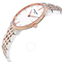 Frederique Constant White Dial Men's Two Tone Watch FC-200V5S32B