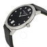 Frederique Constant Slim Line Black Dial Diamond Ladies Watch FC-220B4SD36