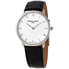 Frederique Constant Slimline Midsize Quartz White Dial Men's Watch FC-200RS5S36