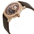 Frederique Constant Brown Dial Leather Ladies Watch FC-310CLHB2PD4