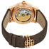 Frederique Constant Brown Dial Leather Ladies Watch FC-310CLHB2PD4