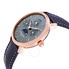 Frederique Constant Slimline Perpetual Calendar Manufacture Automatic Grey Dial Men's Watch FC-775G4S4