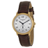 Frederique Constant Slim Line Silver Dial Gold-plated Ladies Watch 235AS1S5 FC-235AS1S5