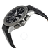 Gucci G-Chrono Black Dial Black Leather Men's Watch YA101205