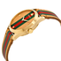 Gucci G-Timeless Brown Dial with Stripe Motif Striped Leather Watch YA1264077