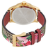 Gucci G-Timeless Pink Blooms Print Dial Ladies Watch YA1264038