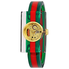 Gucci Fashion Show Skeleton Dial Plexiglas Bangle Ladies Watch YA143501