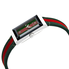 Gucci G-Frame Green-Red Mother of Pearl Dial Ladies Nylon Watch YA147404