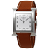 Hermes H Hour White Dial Ladies Leather Watch 036831WW00