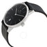 Hamilton Intra-Matic Black Dial Leather Men's Watch H38455731