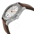 Hamilton Spirit of Liberty Automatic Silver Dial Brown Leather Men's Watch H42415551