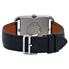 Hermes Cape Cod Silver Dial Black Barenia Leather Ladies Watch W026089WW00