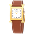 Hermes Heure H White Dial Ladies Medium Watch 036783WW00