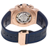 Hublot Classic Fusion Blue Sunray Dial 18K King Gold Automatic Men's Watch 521.OX.7180.LR
