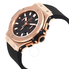 Hublot Big Bang Black Dial 18kt Rose Gold Casual Men's Watch 301.PX.1180.RX