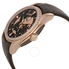Hamilton Aquariva GMT Brown Dial Brown Leather Men's Watch H34645591