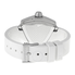 Hamilton Ventura Silver Dial White Rubber Ladies Watch H24251391