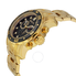 Invicta Pro Diver Chronograph Black Dial Gold-tone Men's Watch 0072