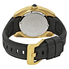Invicta Angel Crystal Gold Dial Black Silicone Ladies Watch 28485