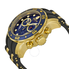 Invicta Pro Diver Chronograph Blue Dial Black Rubber Men's Watch 6983