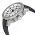 IWC Aquatimer Chronograph Silver Dial Black Rubber Men's Watch IW376801