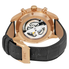 IWC Pilot Spitfire Grey Dial 18kt Rose Gold Brown Leather Men's Watch IW379103