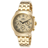 Invicta Specialty Gold-tone Chronograph Ladies Watch 21654