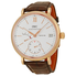 IWC Portofino Silver Dial Brown Leather Strap Men's Watch IW510107