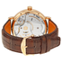 IWC Portofino Silver Dial Brown Leather Strap Men's Watch IW510107