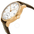 IWC Portuguese Manual Wind Eight Days Rose Gold Men's Watch IW510204