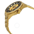 Invicta Pro Diver Dragon Automatic Black Dial Yellow Gold-tone Men's Watch 26490