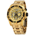 Invicta Pro Diver Gold Dial Chronograph Men's Watch 25854