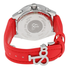 Jacob & Co. Jacob and Co. Five Time Zone Black Dial Red Polyurethane Unisex Watch JCM-80