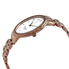Kate Spade New York Morningside Quartz Crystal White Dial Ladies Watch KSW1552