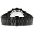 JBW Delano Black Chronograph Diamond Dial Black IP Steel Bracelet Men's Watch JB-6218-H