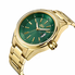 JBW Rook Green Dial Gold-tone Men's Watch J6287I