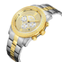 JBW Vanquish Multi-Function Two Tone Stainless Steel Diamond Men's Watch J6337A