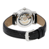 Longines Presence White Dial Black Leather Band Automatic Ladies Watch L43214112