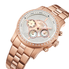 JBW Vixen Mother of Pearl Crystal Dial Rose Gold-tone Bracelet Diamond Bezel Ladies Watch J6327C
