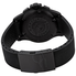 Longines Conquest V.H.P. Perpetual Chronograph Quartz Black Carbon Dial Men's Watch L3.727.2.66.9