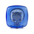 Jaeger LeCoultre Atmos 566 by Marc Newson Baccarat Crystal Blue Dial Clock Q5165103