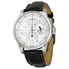 Jaeger LeCoultre Duometre A Chronographe Silver Dial Stainless Steel Alligator Men's Watch Q6016490 Q601.64.90