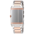 Jaeger LeCoultre Grande Reverso Silver Dial Steel And 18kt Rose Gold Ladies Watch Q3204120