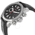 Jaeger LeCoultre Master Compressor Chronograph Black Galvanic Dial Leather Men's Watch Q1758421