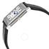 Jaeger LeCoultre Reverso Classique White Dial Black Leather Ladies Watch Q2518412
