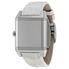 Jaeger LeCoultre White Dial White Leather Ladies Watch Q7068421
