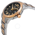 Longines Conquest Automatic Black Dial Rose Gold and Stainless Steel Men's Watch L3.676.5.56.7